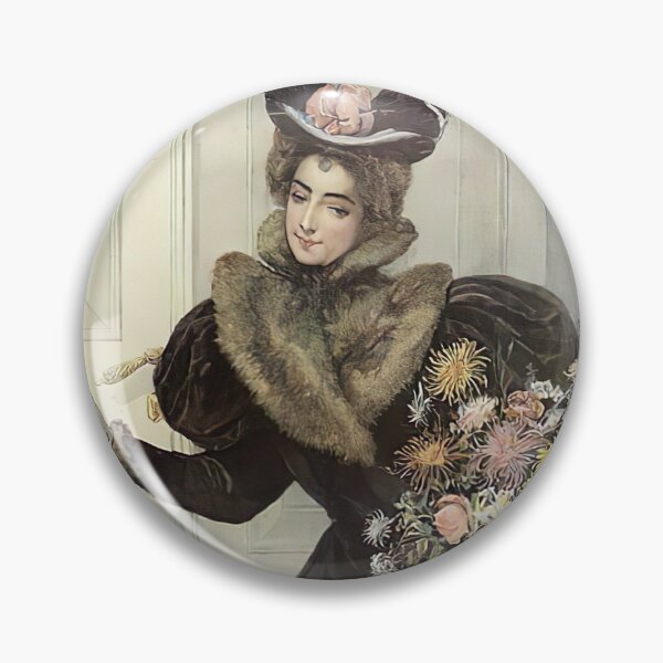 Item preview, Art Deco Christmas Flapper Fashion Illustration designed and sold by click4collage.