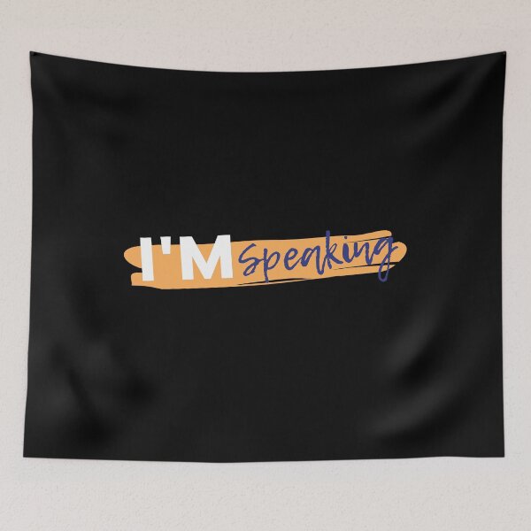 Item preview, Quote Election Gift , I'm Speaking Vice President , Funny Kamala Harris Joe Biden designed and sold by BECOOOL.