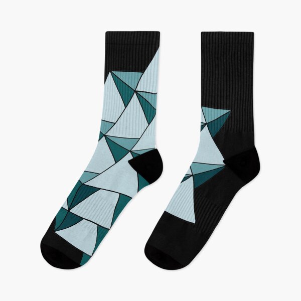 Item preview, 64 Tetrahedron - Cool Blues designed and sold by Rupert Russell.