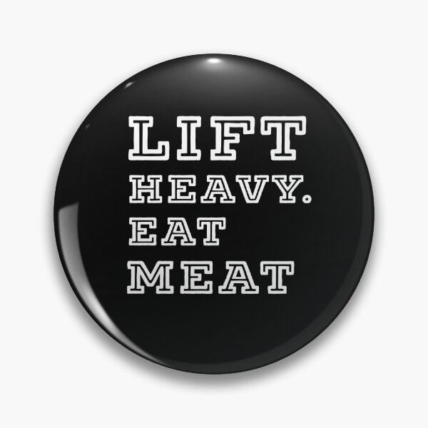 Item preview, Lift Heavy. Eat Meat designed and sold by Danny Slebodnick.