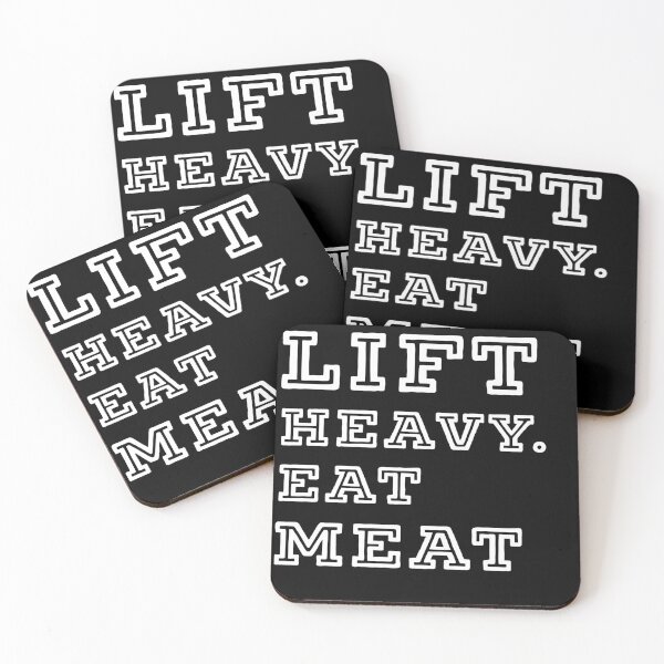 Item preview, Lift Heavy. Eat Meat designed and sold by Danny Slebodnick.