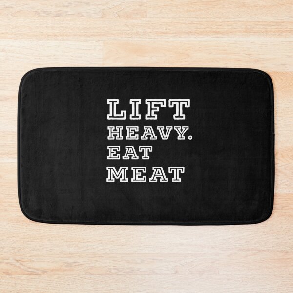Item preview, Lift Heavy. Eat Meat designed and sold by Danny Slebodnick.