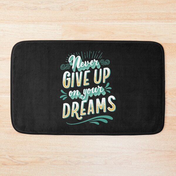 Aperçu de l'œuvre never give up on your dreams créée et vendue par designeart7.