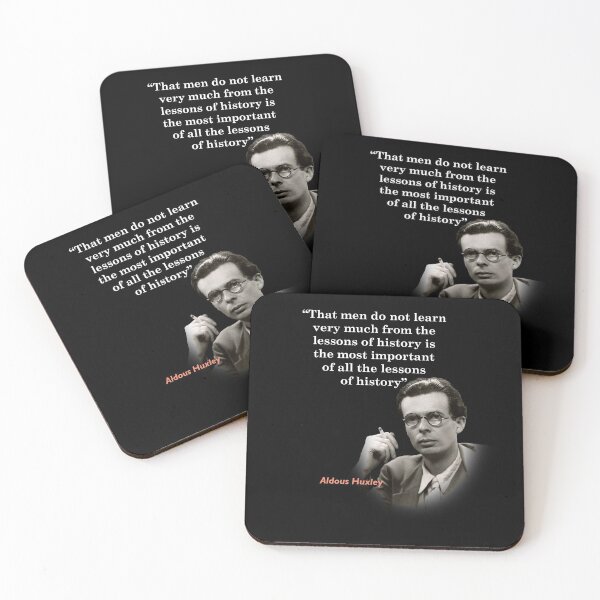 Item preview, Aldous Huxley Quote On The Lessons Of History designed and sold by My Photo Shop.