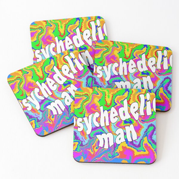 Item preview, Psychedelic man designed and sold by Papermouse.