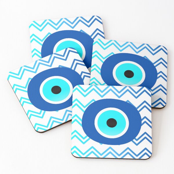 Item preview, Evil Eye Blue Gradient Pattern designed and sold by TheEyeAmongUs.