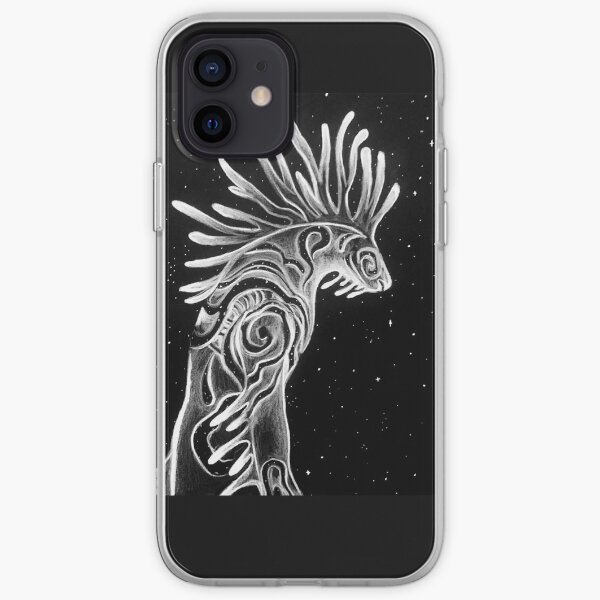 Ominous - Inktober 2020 Series - Black iPhone Soft Case