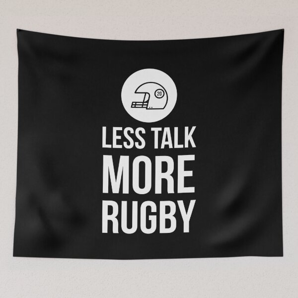 Item preview, Less talk more rugby. designed and sold by Theleochick.
