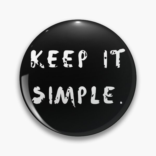 Item preview, keep it simple designed and sold by TShirtsByMs.