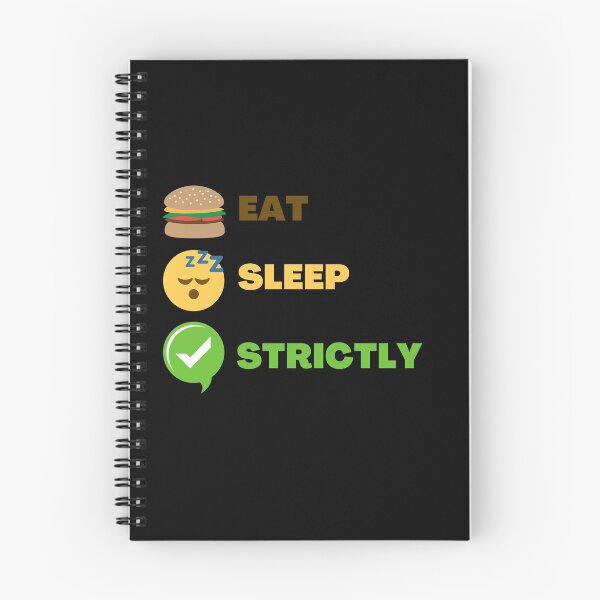 Item preview, Eat Sleep Strictly designed and sold by AutumnVibeShop.