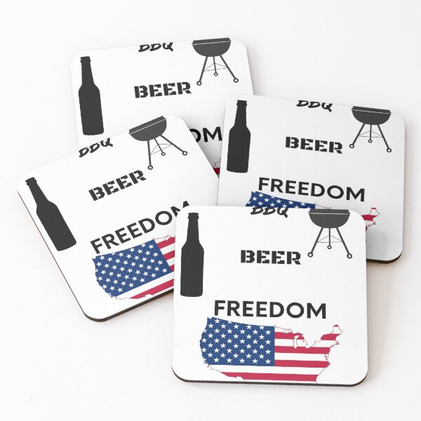 Item preview, BBQ, BEER, FREEDOM designed and sold by SciathDe.