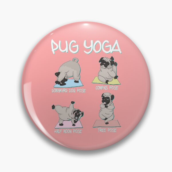 Item preview, Pug Yoga designed and sold by SiddharthaMoon.