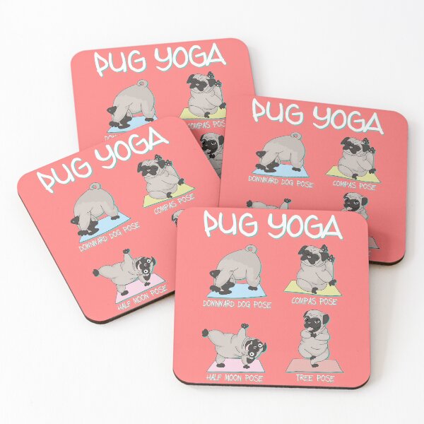 Item preview, Pug Yoga designed and sold by SiddharthaMoon.