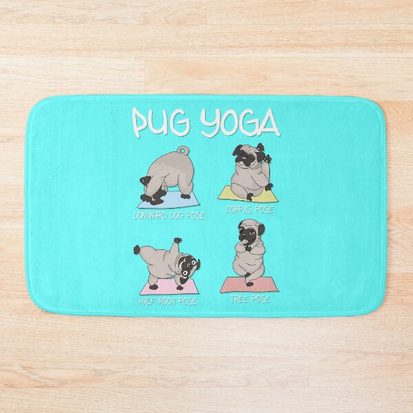 Item preview, Pug Yoga designed and sold by SiddharthaMoon.