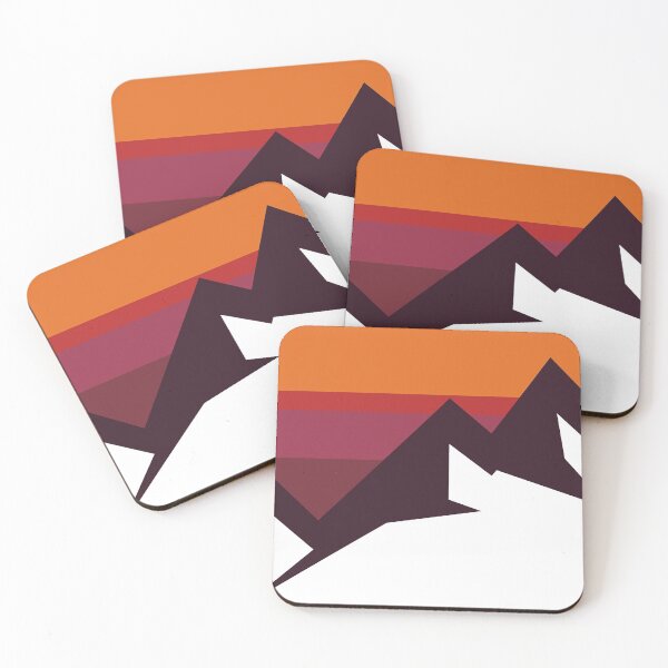 Item preview, abstract mountain twilight designed and sold by pholange.