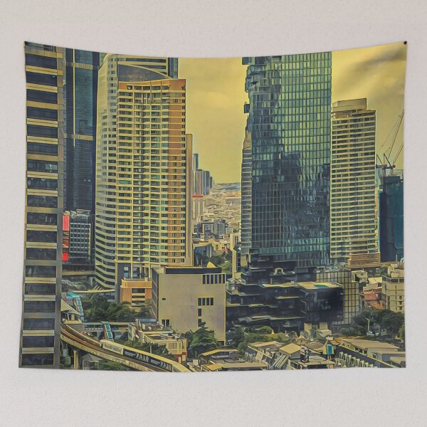 Item preview, Bangkok Streets designed and sold by SofiaStutio.