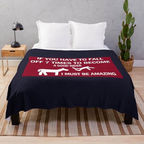 Item preview, 7 FALLS HORSE RIDING (RED) designed and sold by onemoormove.
