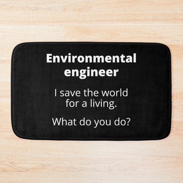 Item preview, Environmental Engineer Save the World For a Living designed and sold by WhimsicaliTee.