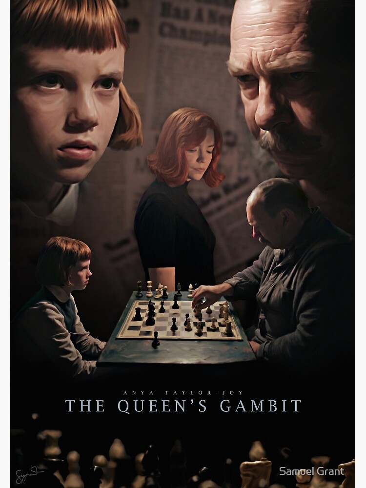 The Queen's Gambit Poster for Sale by excusememood