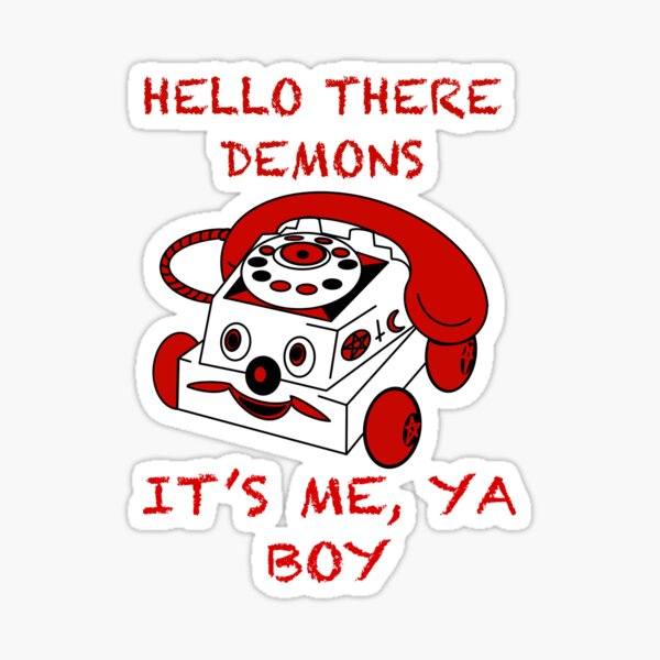 Item preview, Hello Demons It’s Me, Ya Boy designed and sold by Shoryotombo.