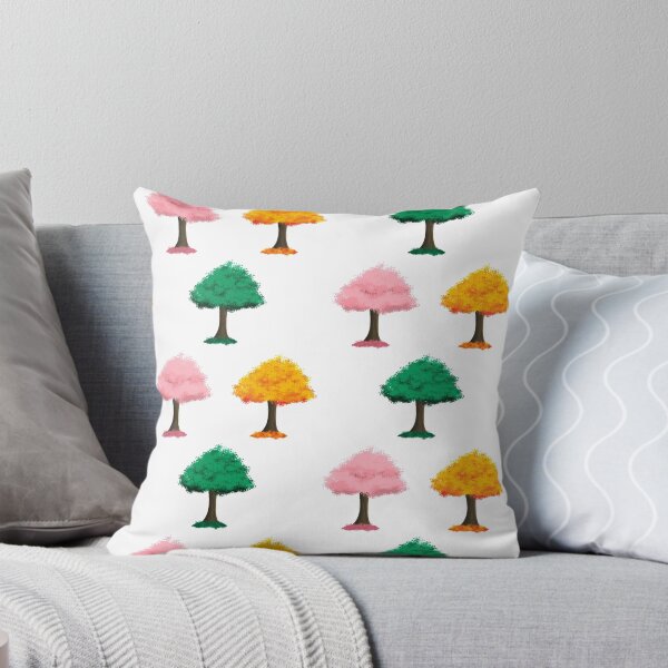 Item preview, Simple Anime Tree Sticker Pack With Fallen Leaves Pattern designed and sold by DotNeko.