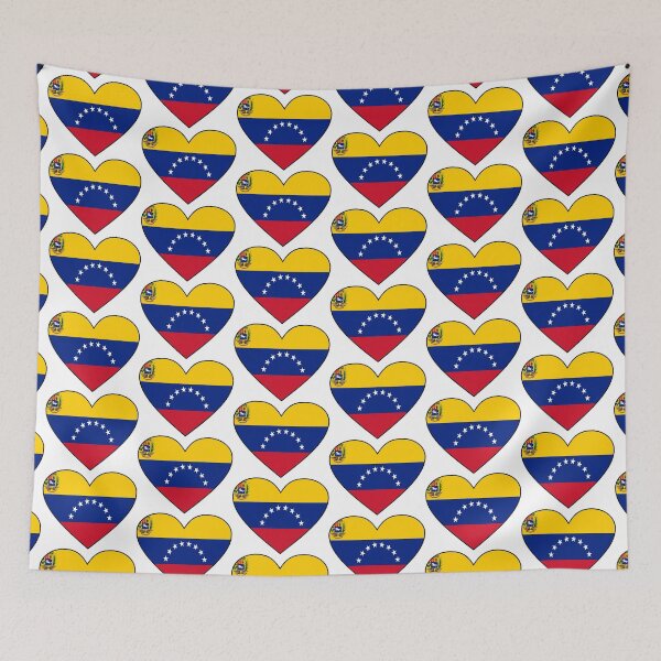 Item preview, Venezuelan Flag. I Love Venezuela Heart Flag. República Bolivariana de Venezuela designed and sold by GraceTee.