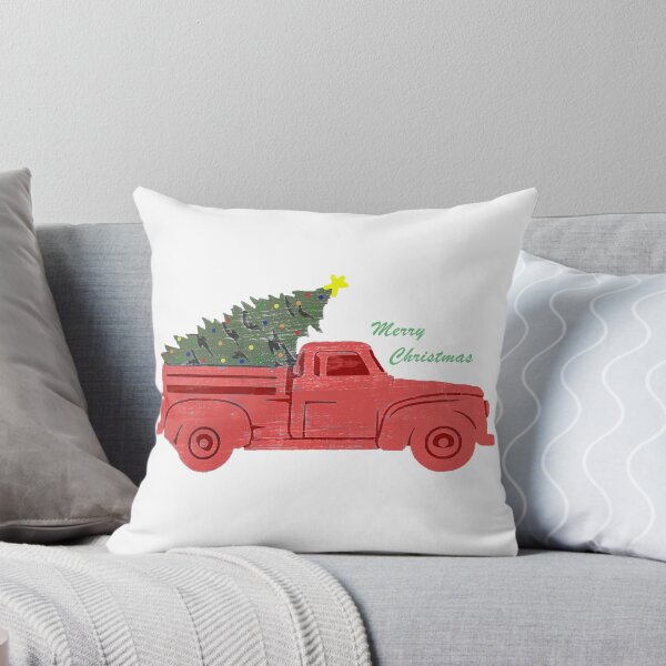 Item preview, Red Christmas Truck designed and sold by Kaydileigh.