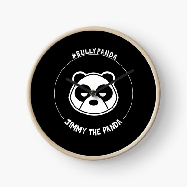 Jimmy the panda - #bullypanda Clock