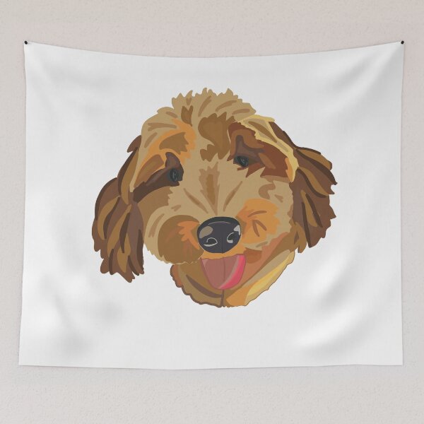Item preview, Mack the golden doodle! designed and sold by therosiegarden.