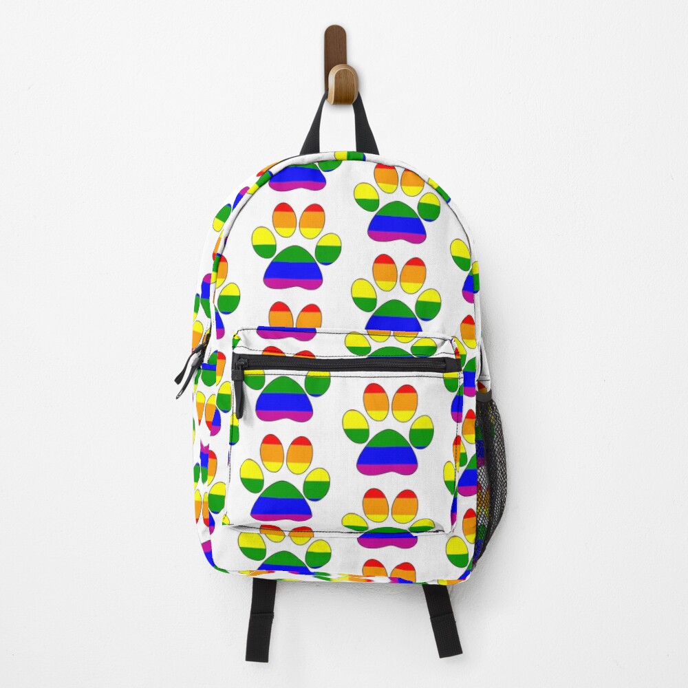 LGBTQ+ Pride Paw Backpack