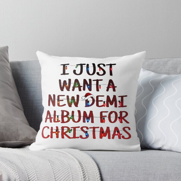 Item preview, 'I JUST WANT A NEW DEMI ALBUM FOR CHRISTMAS' designed and sold by lovaticart.
