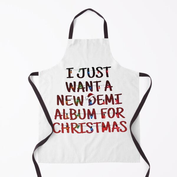 Item preview, 'I JUST WANT A NEW DEMI ALBUM FOR CHRISTMAS' designed and sold by lovaticart.
