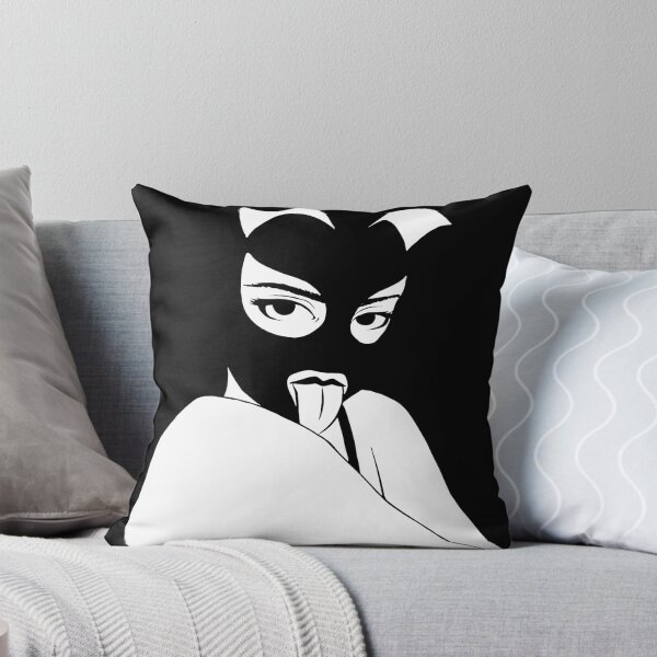 Item preview, GATUBELA illustration portrait of sensual woman with cat mask designed and sold by inker20.