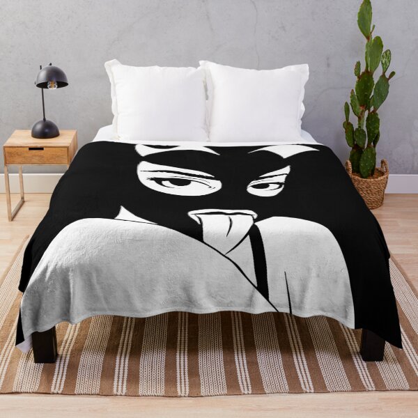 Item preview, GATUBELA illustration portrait of sensual woman with cat mask designed and sold by inker20.