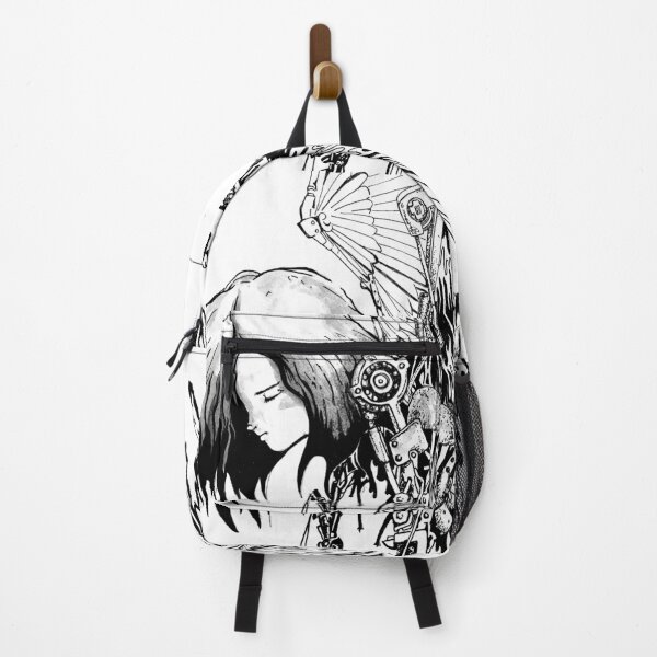 Item preview, Battle Angel Alita - White - “Crawl” Inktober Prompt designed and sold by Clariexd.