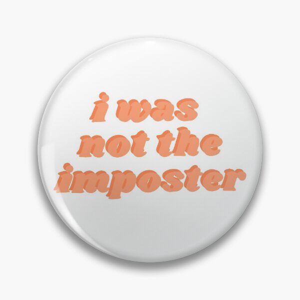 Item preview, i was not the imposter orange designed and sold by ClementineQ.