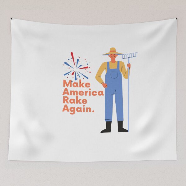 Item preview, Make America Rake Again , Funny Election Gift For Men designed and sold by BECOOOL.