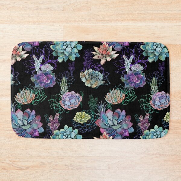 Item preview, Colorful Succulents Pattern designed and sold by adortopia.