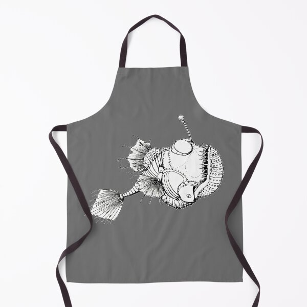 Item preview, Steampunk Angler Fish designed and sold by chrismendezAI.