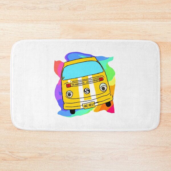 Item preview, Yellow car in rainbow t-shirt designed and sold by ODENSHOP.