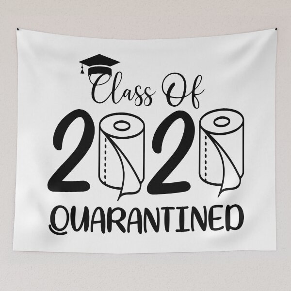 Item preview, Class Of 2020 Quarantined funny Toilet paper designed and sold by khaled11591.