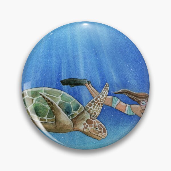 Item preview, Girl and turtle designed and sold by Tina van Dijk.