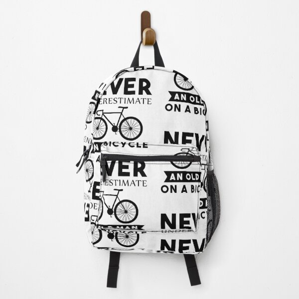 Item preview, never understimate an old man on a bicycle designed and sold by JaMatt1983.