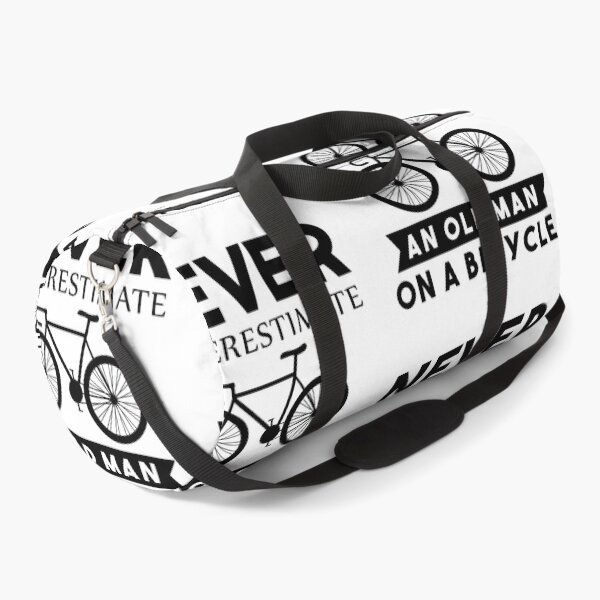 Item preview, never understimate an old man on a bicycle designed and sold by JaMatt1983.