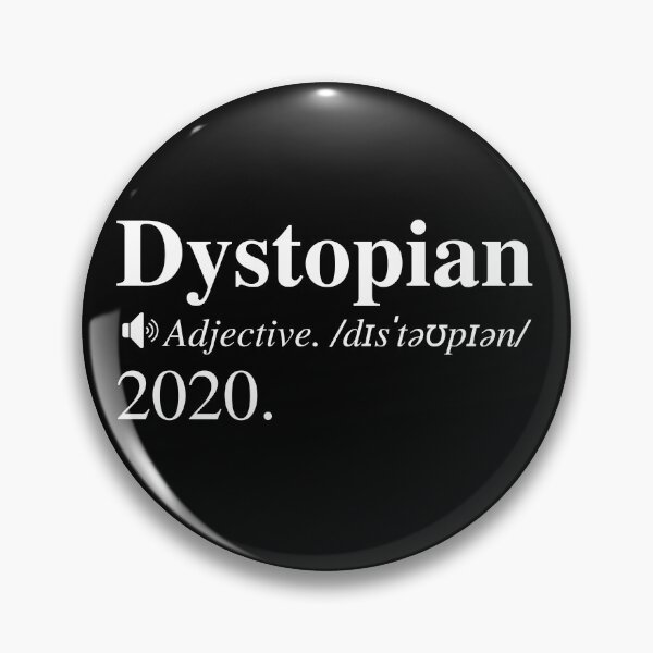 Item preview, Dystopian Definition: 2020 (Black Background) designed and sold by mind-illusions.