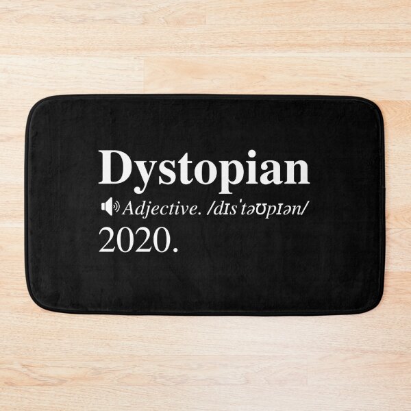 Item preview, Dystopian Definition: 2020 (Black Background) designed and sold by mind-illusions.
