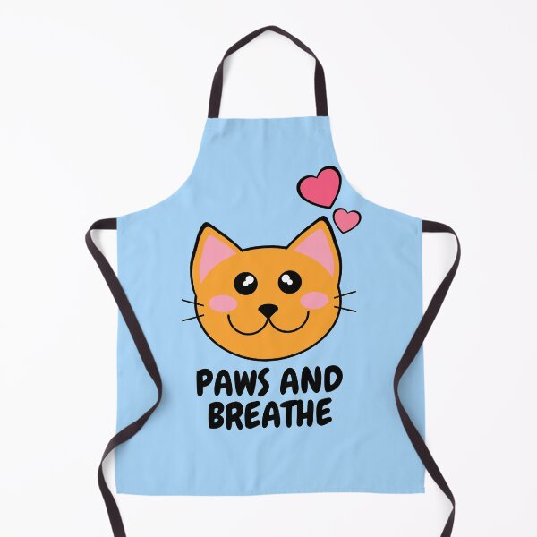 Item preview, Paws and Breathe, Orange Kawaii Cat, Just Breathe designed and sold by Midsummer1942.