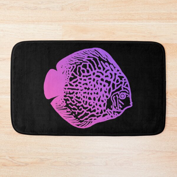 Item preview, Pink and Purple Discus Fish  designed and sold by CaptinAubs.
