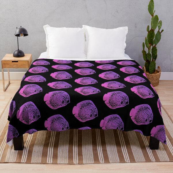 Item preview, Pink and Purple Discus Fish  designed and sold by CaptinAubs.