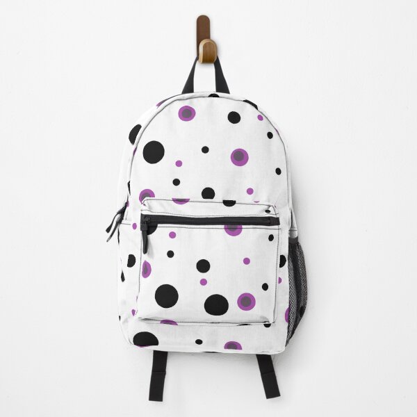 Item preview, Black and purple dots designed and sold by HKathPrint.